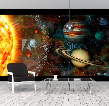 Picture of 3D Widescreen Solar System